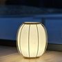 Voir la diapositive 3 : Lumisky Lampe de table sans fil - LUMISKY - TULUM - H27 cm - Poignée en métal - Doré - LED blanc chaud et blanc froid