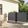 Voir la diapositive 1 : VIDAXL Auvent lateral retractable anthracite 100x600 cm