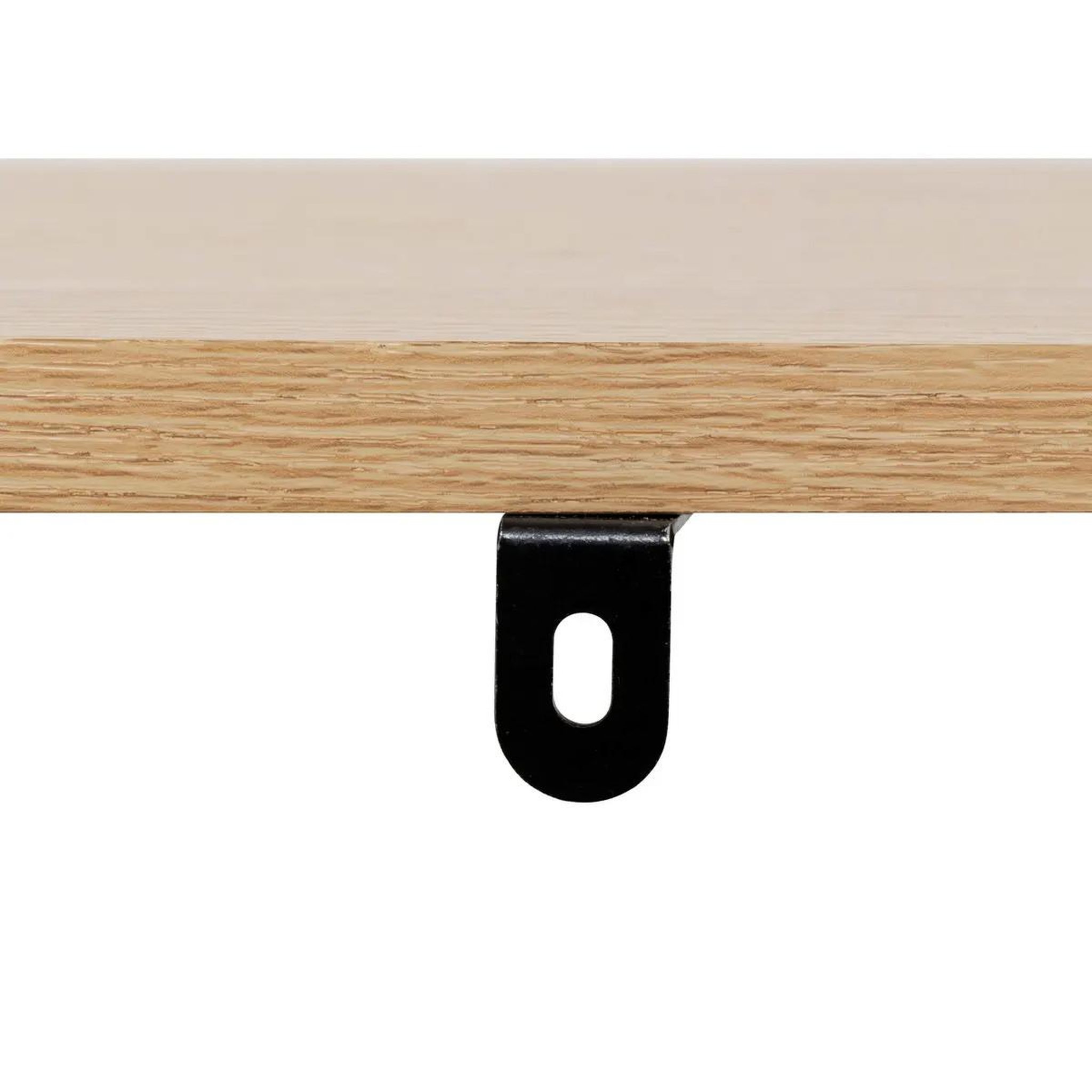 Voir la diapositive 4 : FIVE Étagère 4 niveaux  kord  110cm naturel