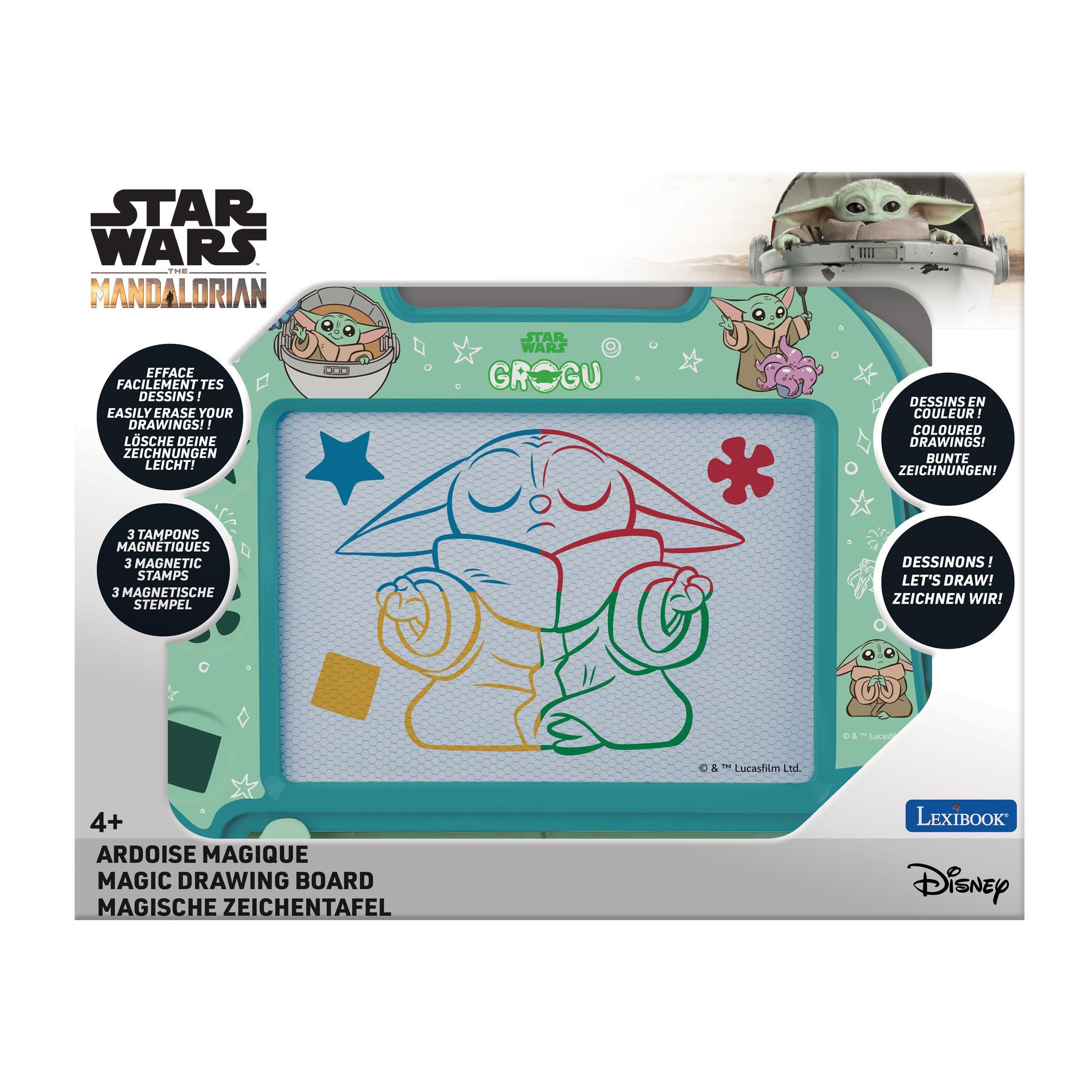 Voir la diapositive 3 : Lexibook Ardoise Magique Disney Star Wars