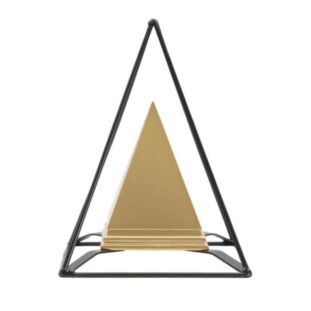 Paris Prix Pyramide Déco Design  Ellios  19cm Or