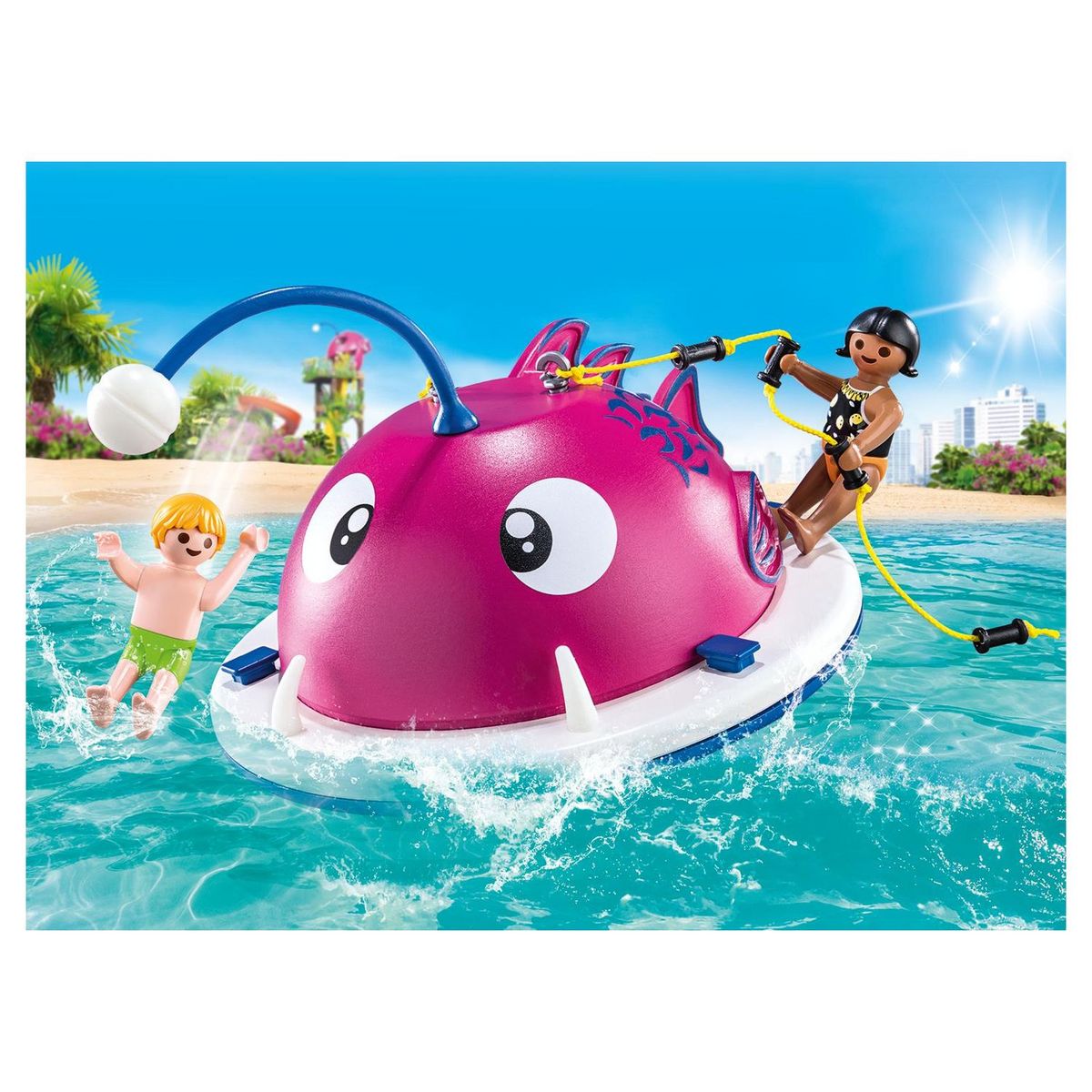 PLAYMOBIL Family Fun 70613 Aire de jeu aquatique