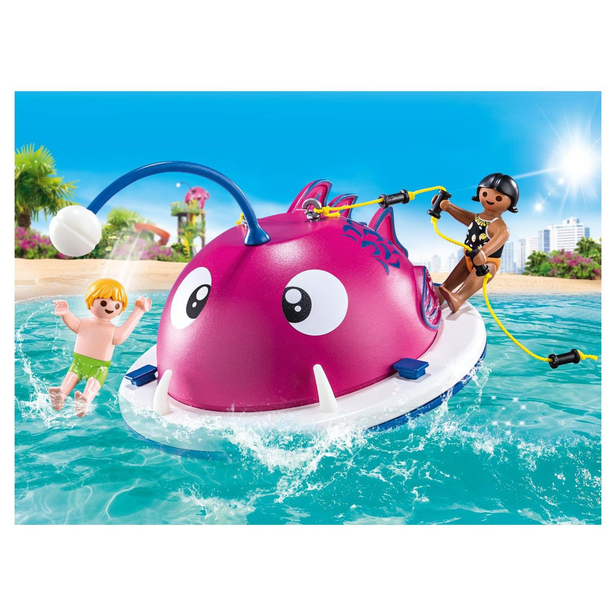 PLAYMOBIL Family Fun 70613 Aire de jeu aquatique