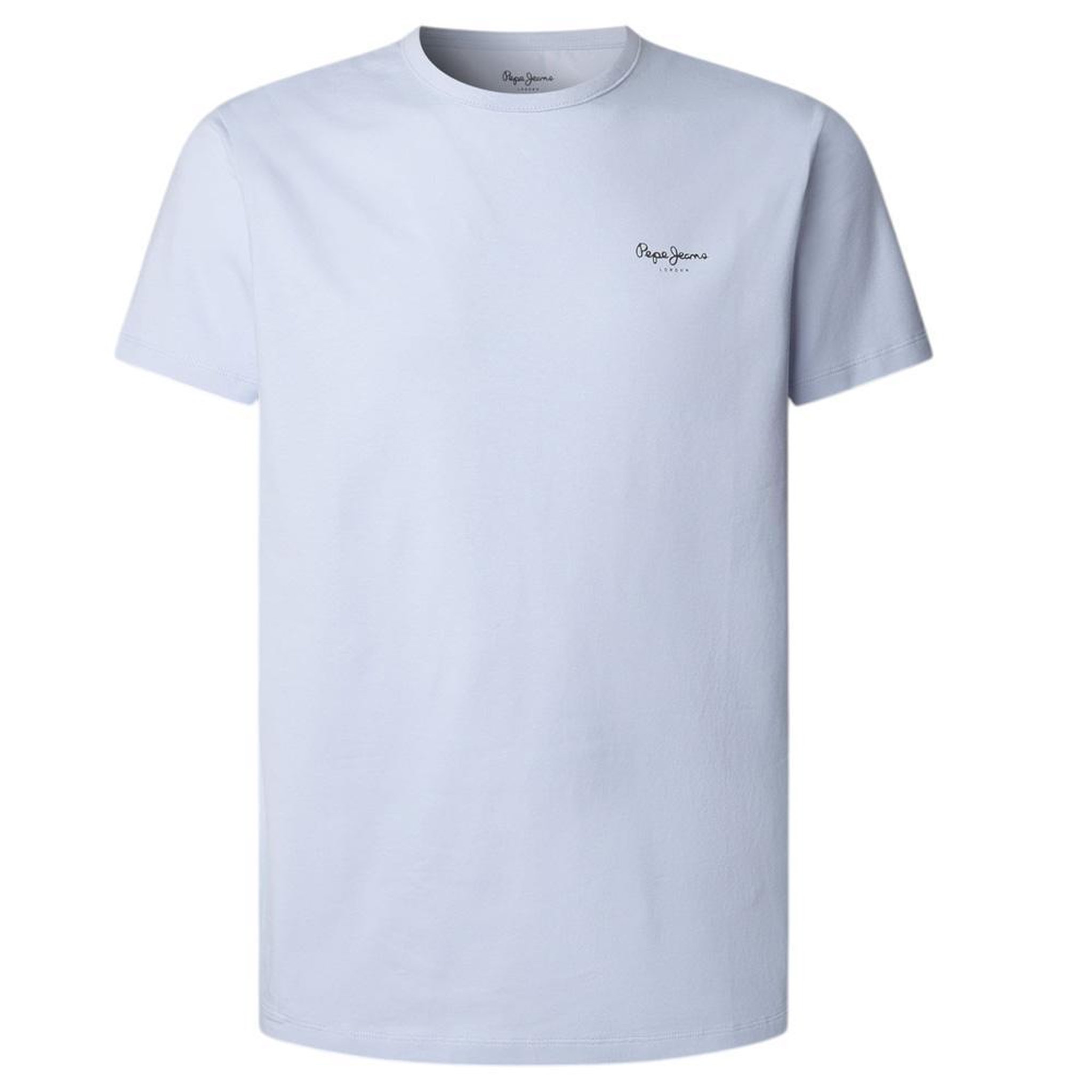 Pepe Jeans T-Shirt Bleu Clair Homme Pepe jeans Original. Coloris disponibles : Bleu