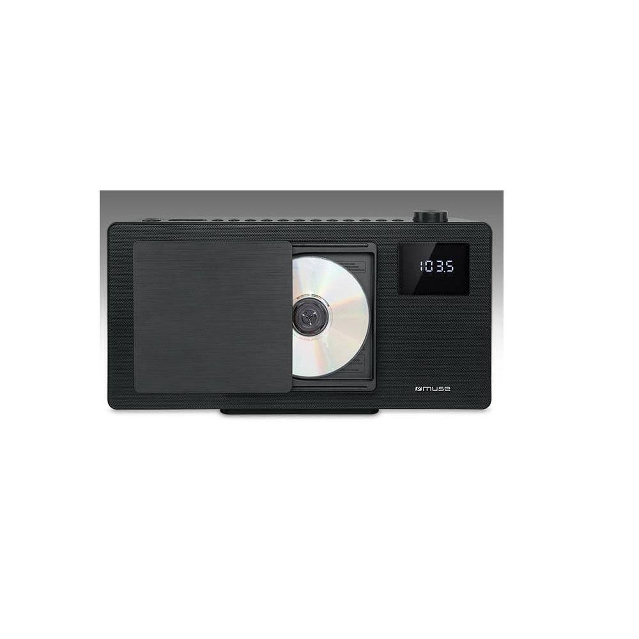 Voir la diapositive 4 : Muse Micro-chaîne 40w noir avec bluetooth - m60bt