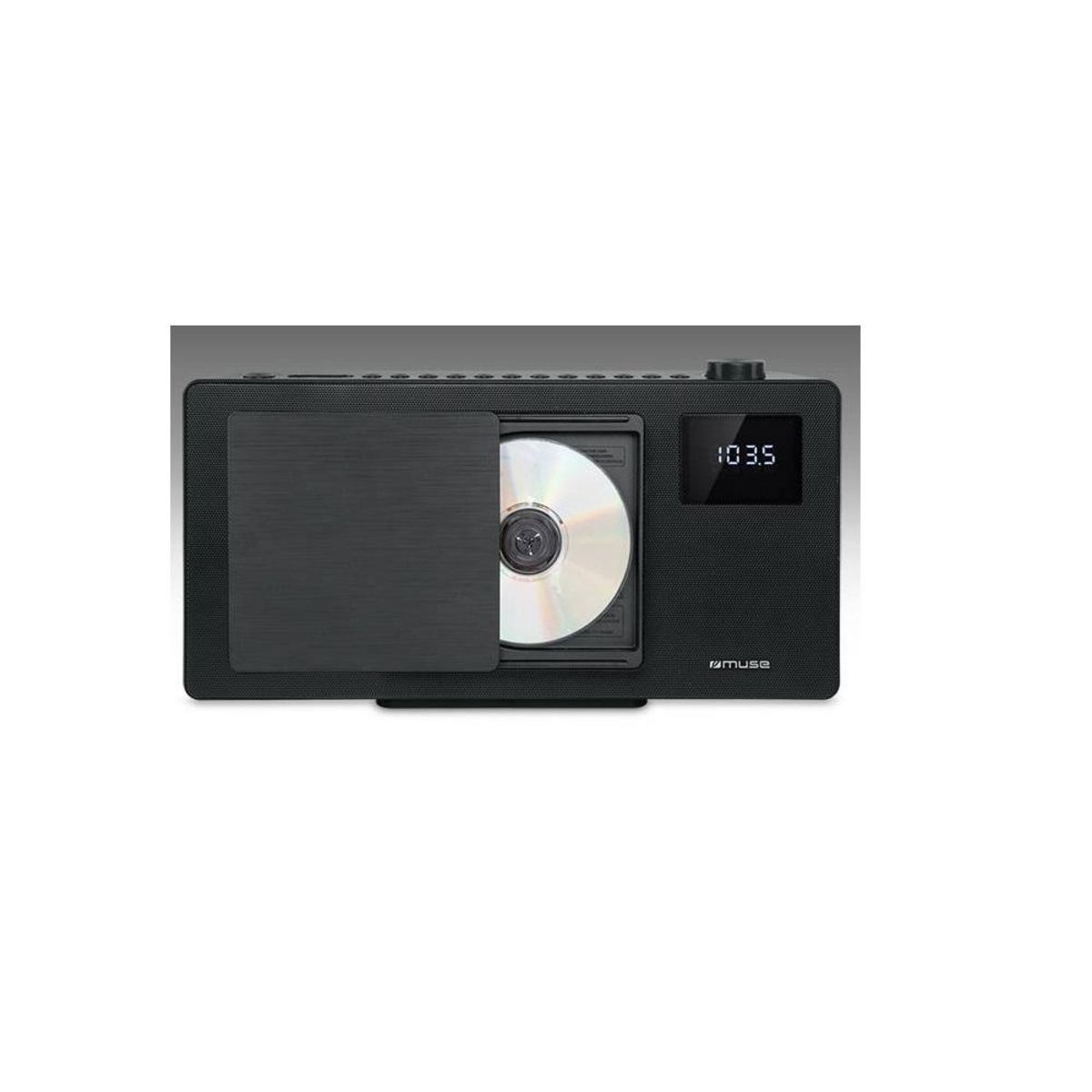 Muse Micro-chaîne 40w noir avec bluetooth - M60BT