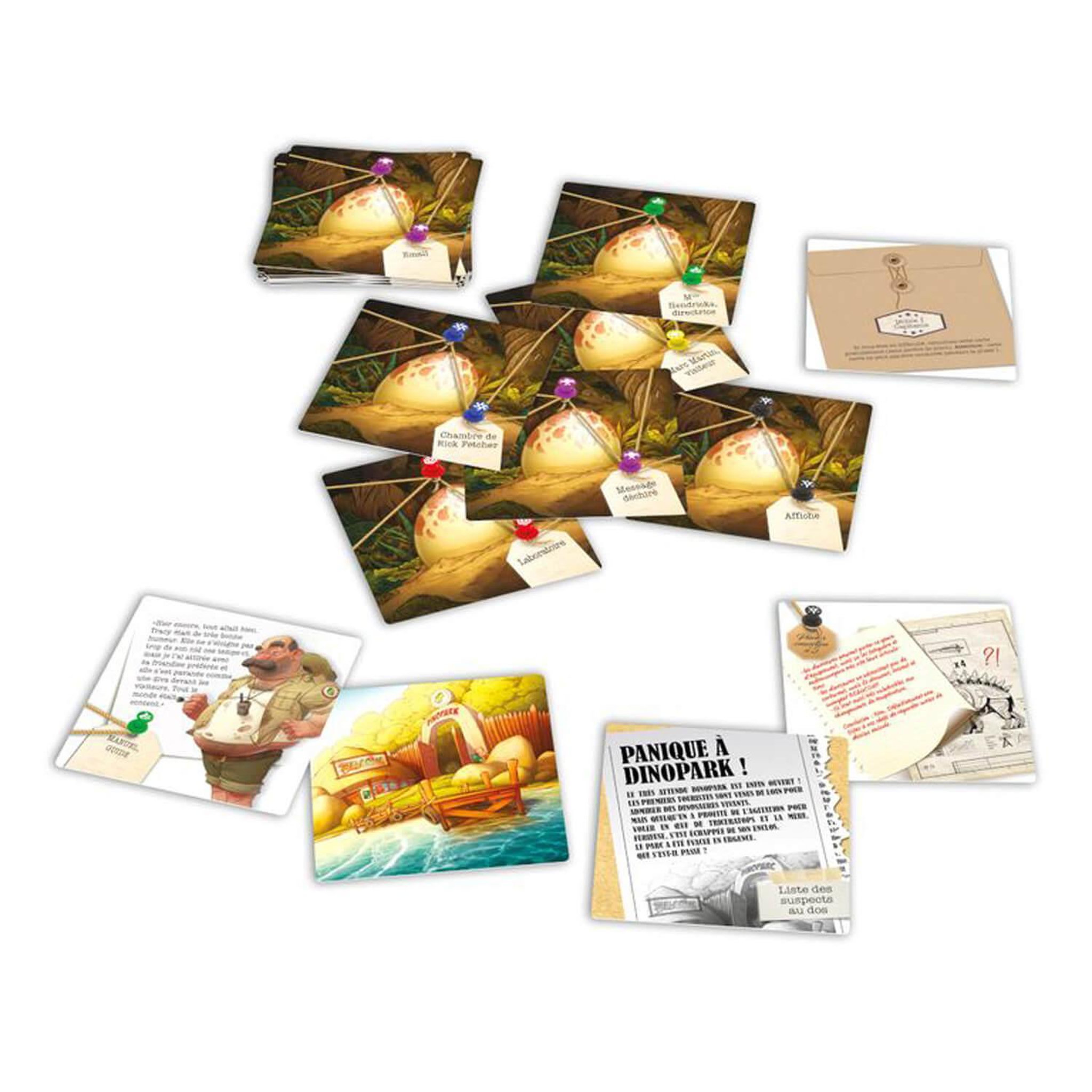 Voir la diapositive 2 : Blackrock Editions Enquêtes express panique à dino park