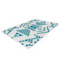 Voir la diapositive 4 : Paris Prix Tapis Ethnique à Poils Courts  Esperanto VI  Turquoise