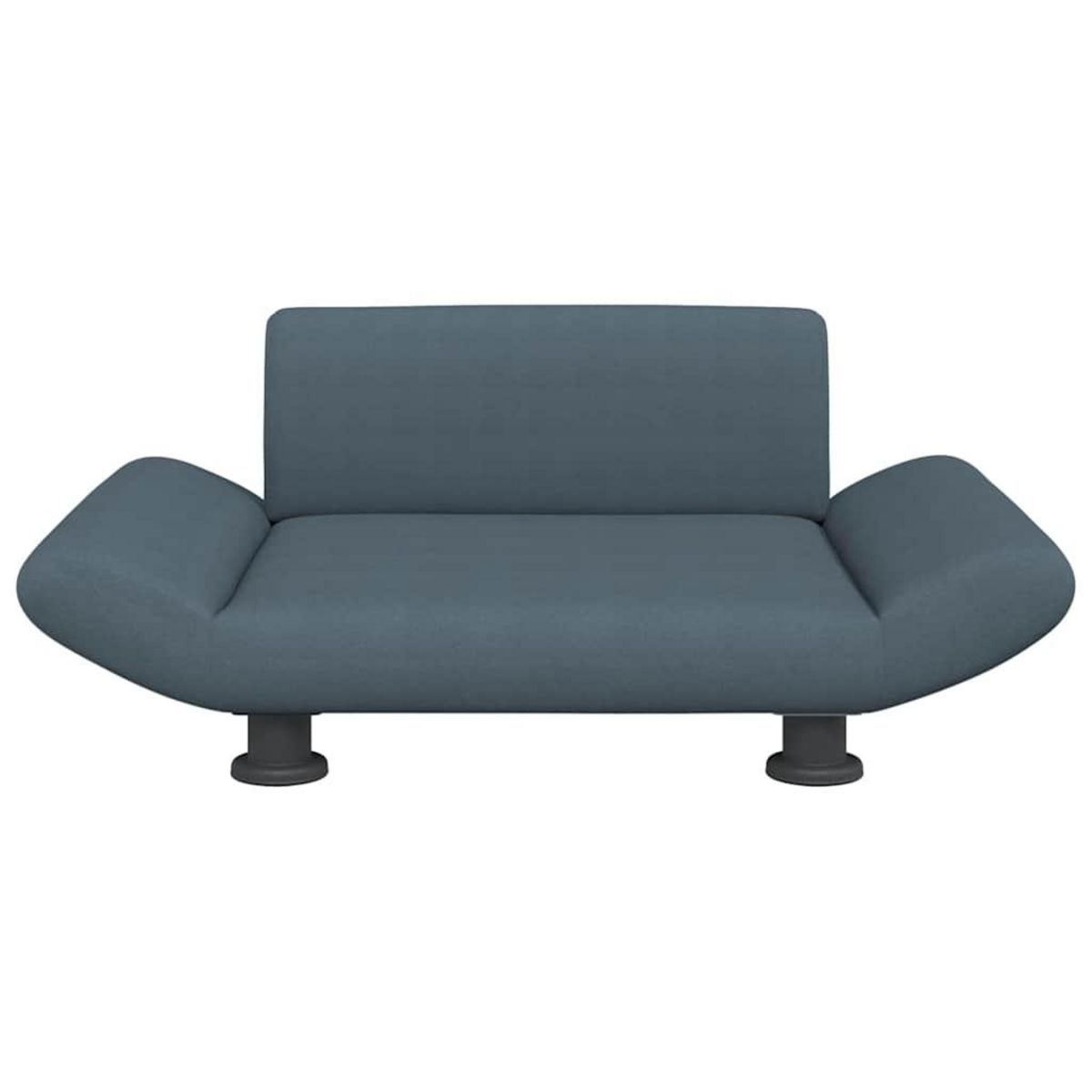 VIDAXL Lit pour chien gris fonce 70x45x28 cm tissu