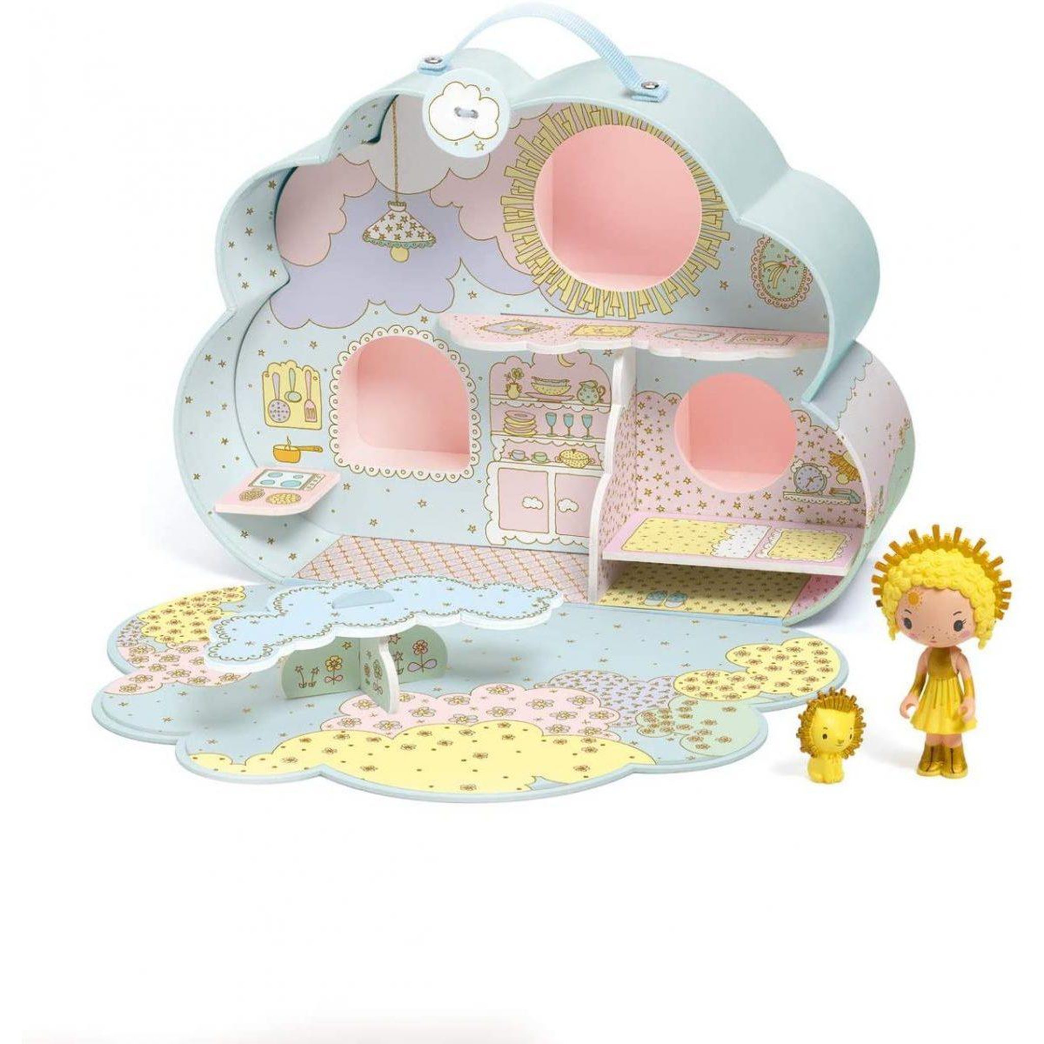 Djeco Maison de sunny et mia figurines tinyly
