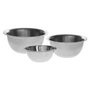Voir la diapositive 1 : FIVE Lot de 3 Bols à Mixer Inox  Bowl  26cm Argent