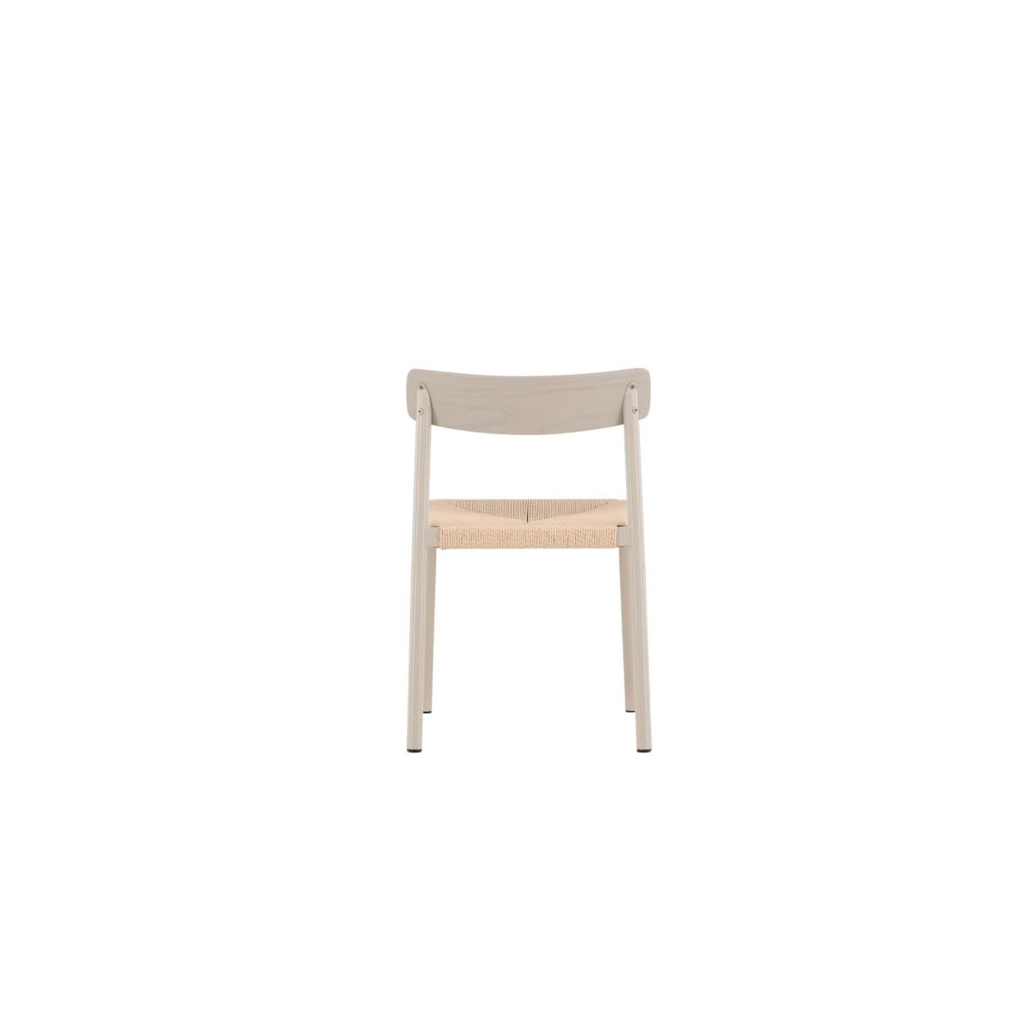 Voir la diapositive 6 : Paris Prix Chaise en rotin  malmon  79cm grège