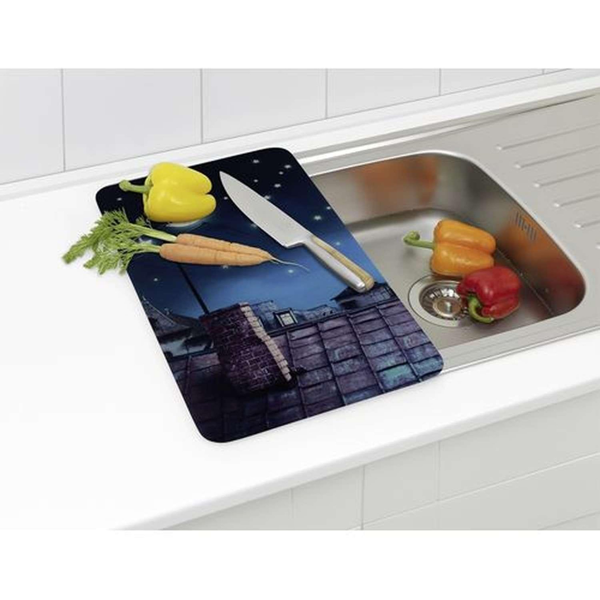 Voir la diapositive 4 : Wenko 2 Couvre-plaques universel - 30 x 52 cm