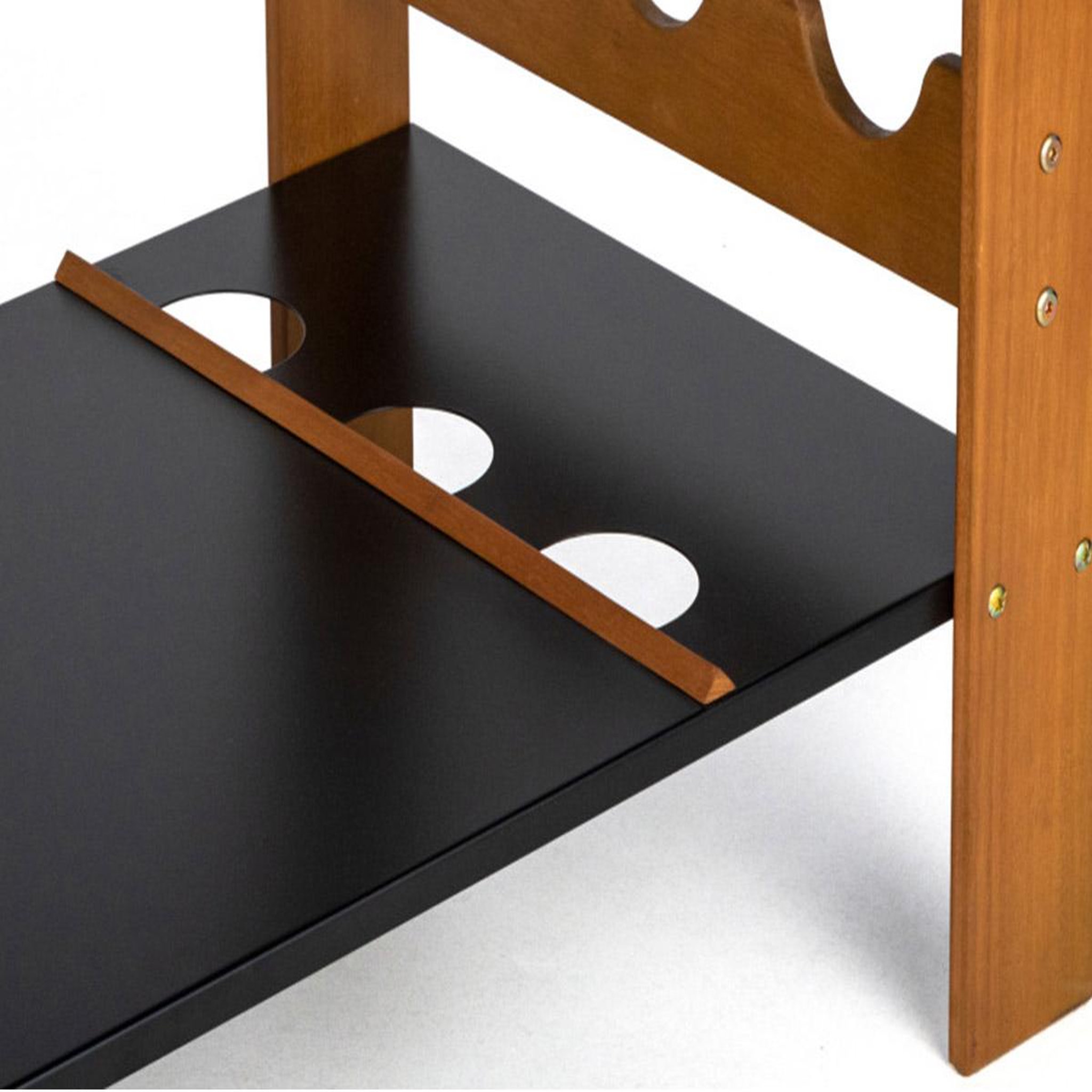 Voir la diapositive 4 : SOMAGIC Chariot pour plancha en bois Halong - Somagic