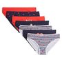 Voir la diapositive 1 : INEXTENSO Lot de 7 culottes fille avec trousse c&oelig;urs