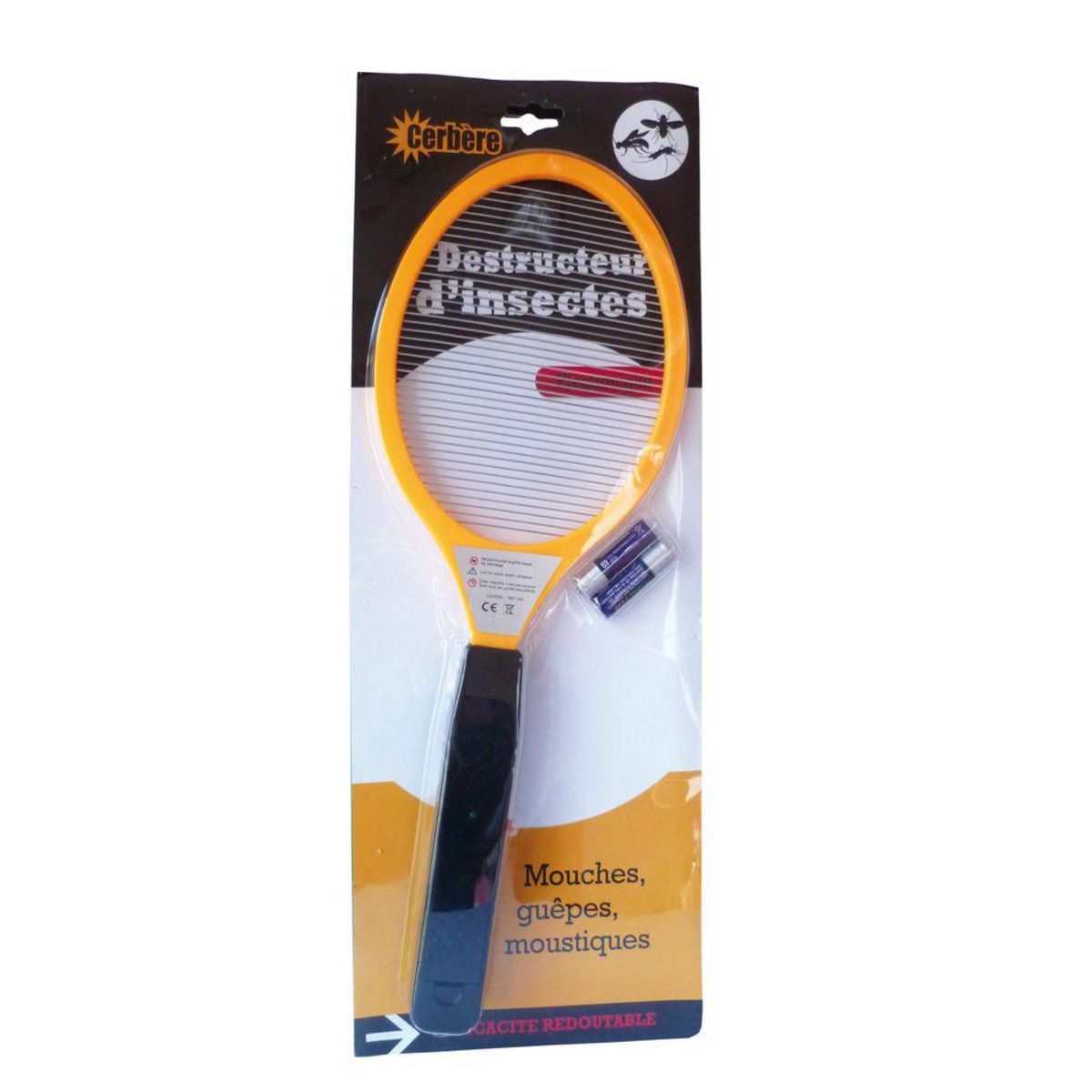 CENTRALE BRICO Raquette Anti Insectes