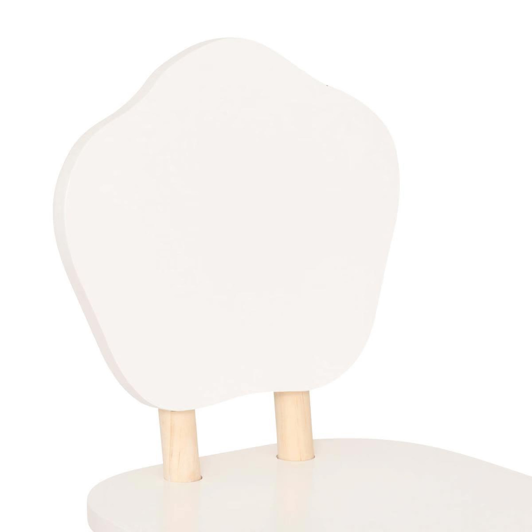 Voir la diapositive 2 : Atmosphera Kids Chaise enfant  douceur  47cm blanc