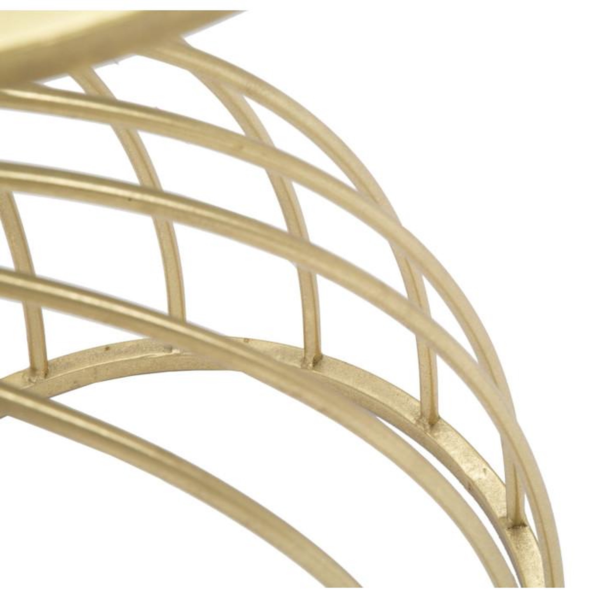 Voir la diapositive 5 : Paris Prix Table d'Appoint Design  Flush  60cm Noir & Or