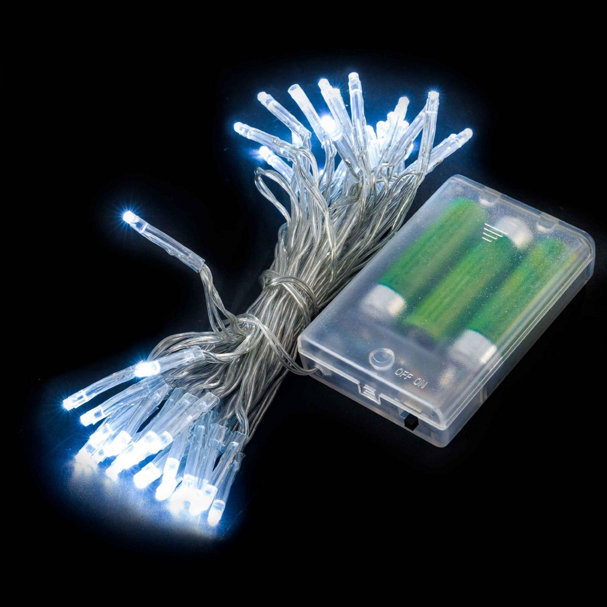 Koopman Guirlande de noel 50 led blanches 5mètre