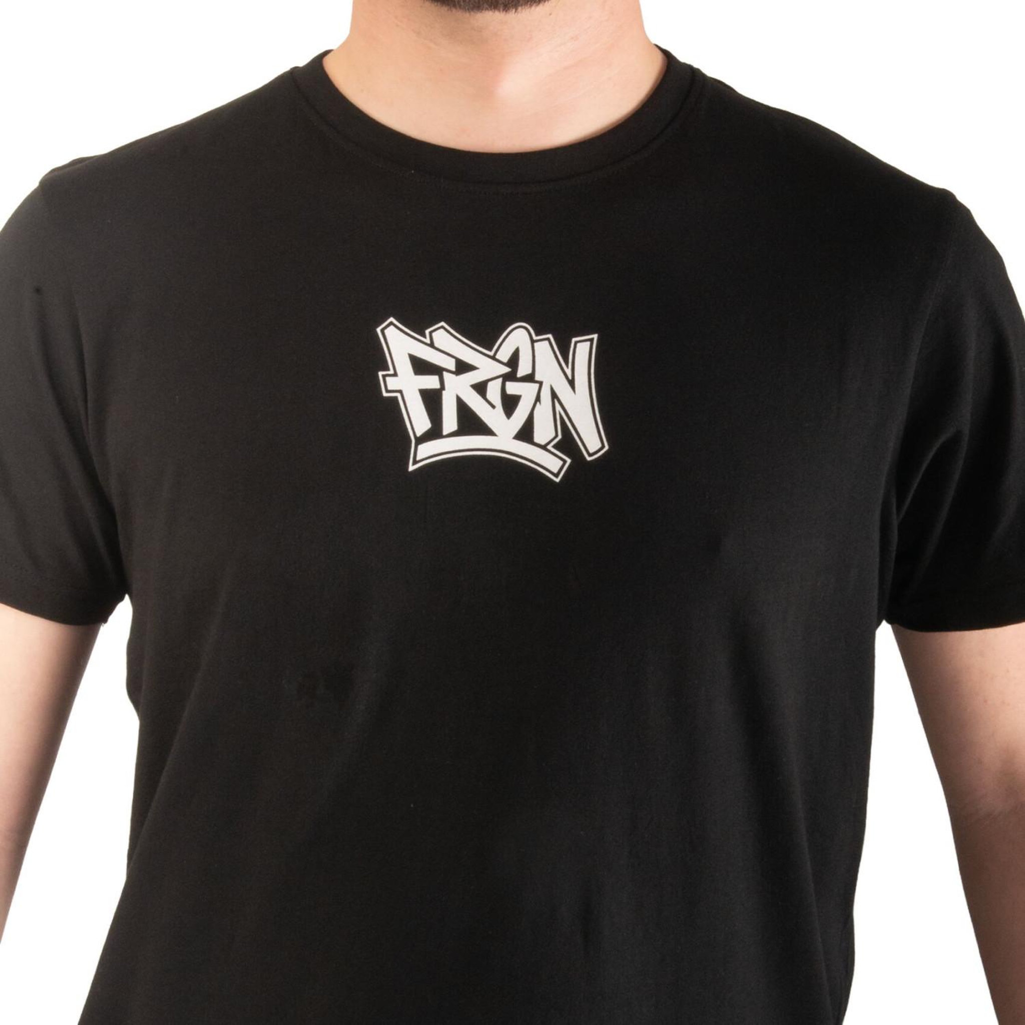 Voir la diapositive 2 : FREEGUN T-shirt homme en coton 140GSM imprimé devant et dos Boris