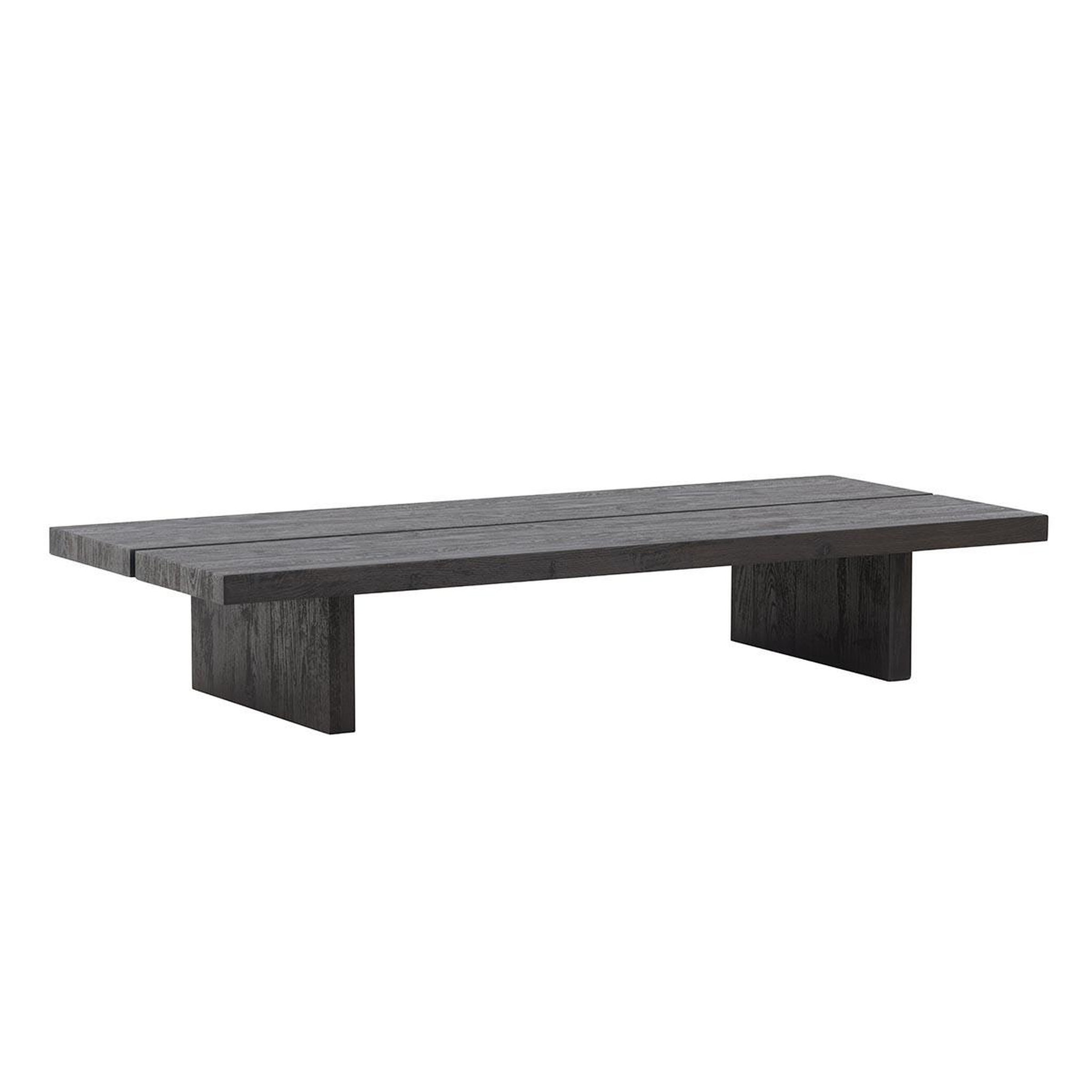 Paris Prix Table basse  lancester  140cm marron foncé