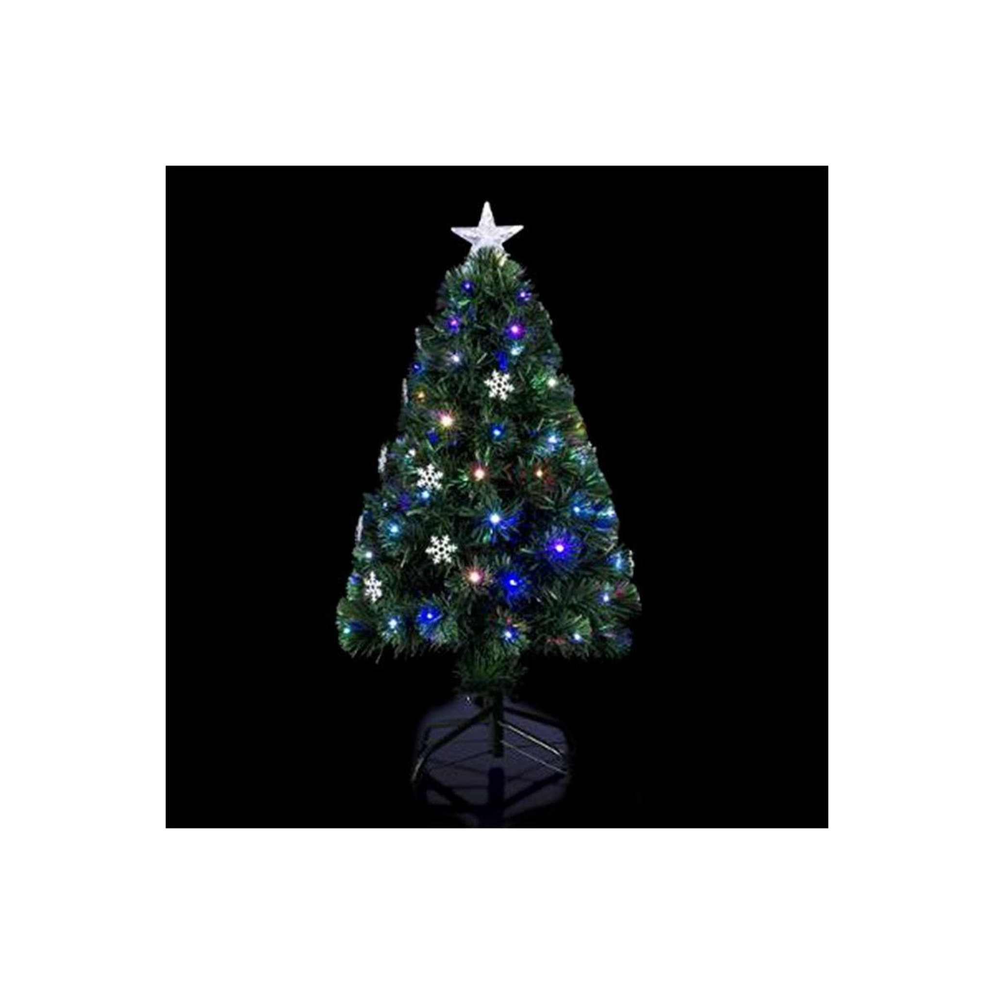 FEERIC LIGHT & CHRISTMAS Décoration lumineuse  arbre vilnius  120cm multicolore