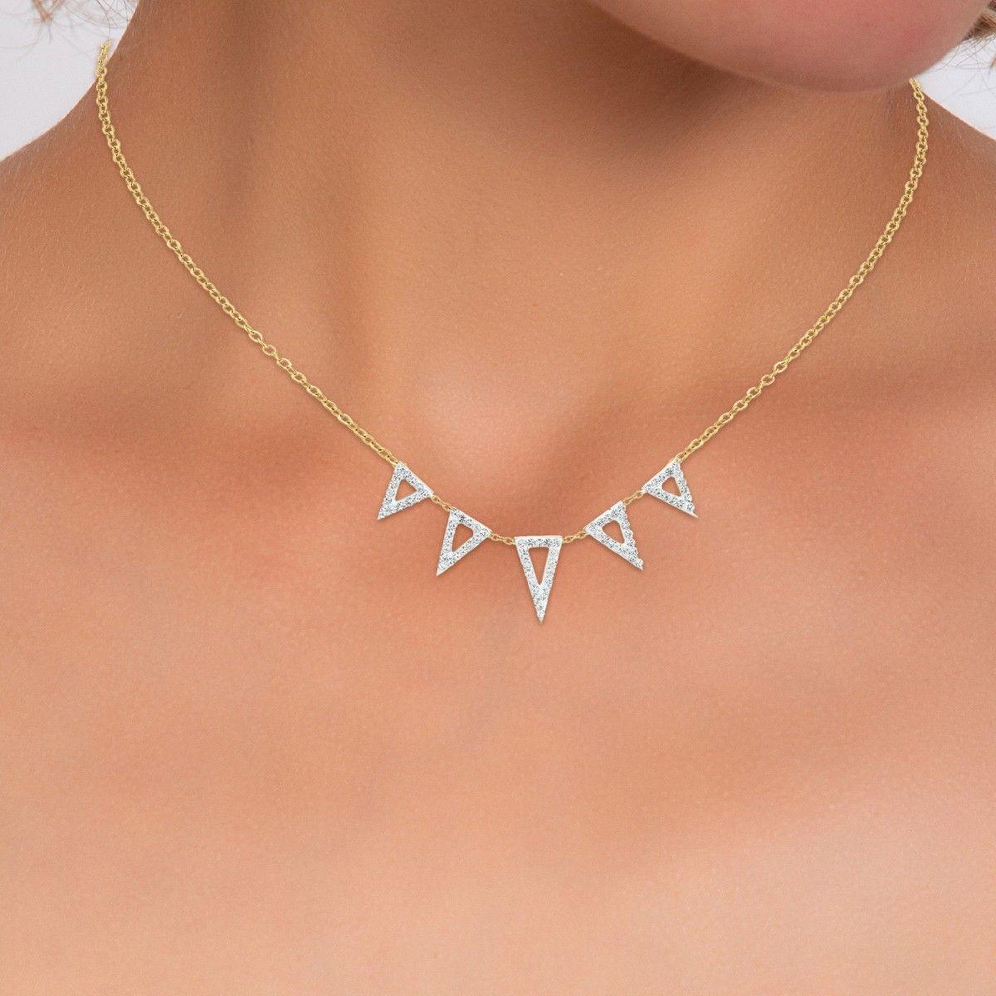 Voir la diapositive 2 : SC BOHEME Collier SC Bohème orné de Cristaux scintillants