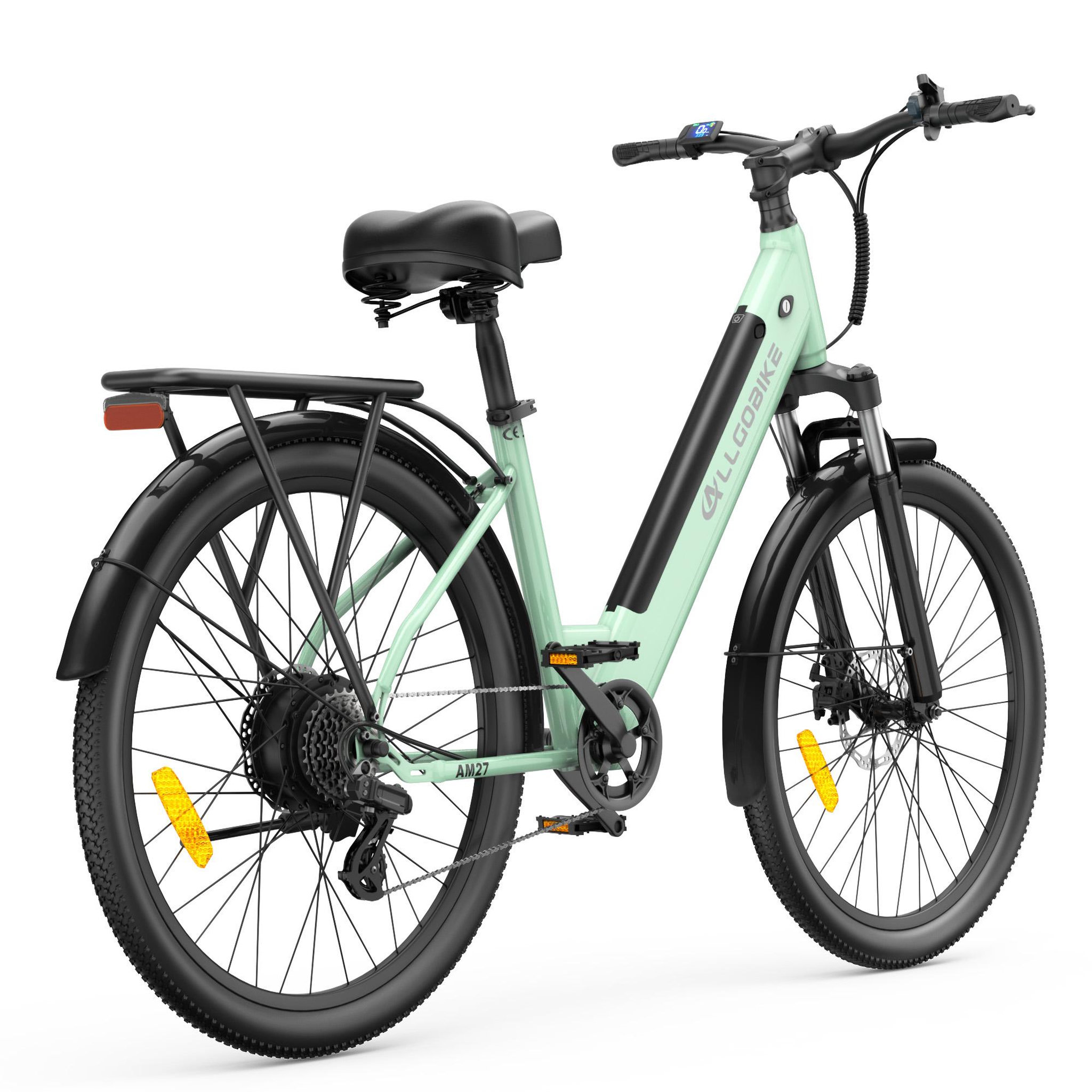 Voir la diapositive 6 : ALLGOBIKE Vélo électrique allgobike am27 27,5 pouces
