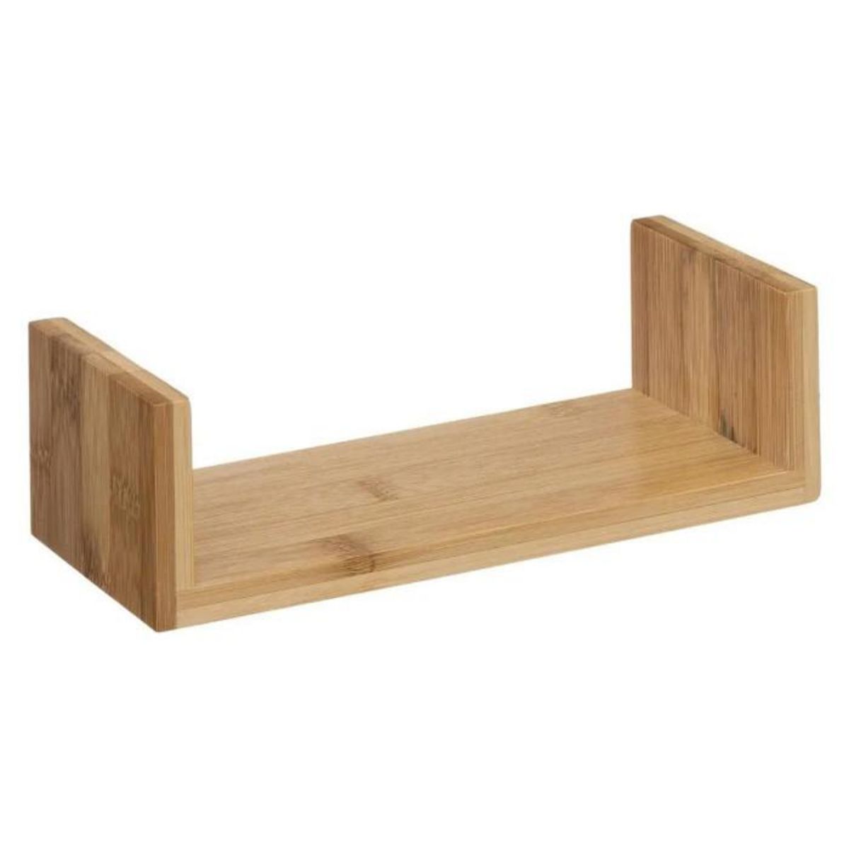 FIVE Lot de 3 Étagères Murales  Fixy  42cm Bambou