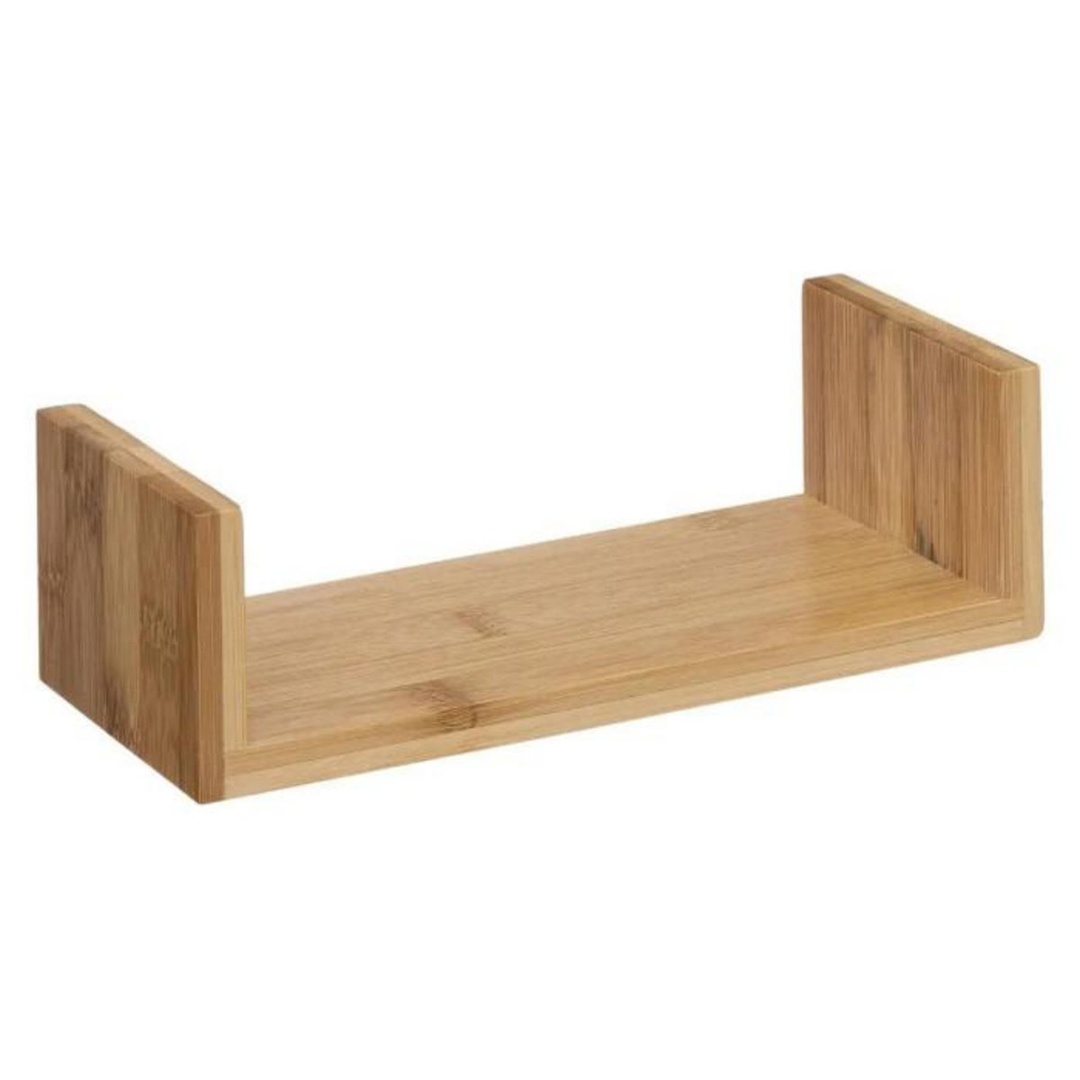 FIVE Lot de 3 Étagères Murales  Fixy  42cm Bambou