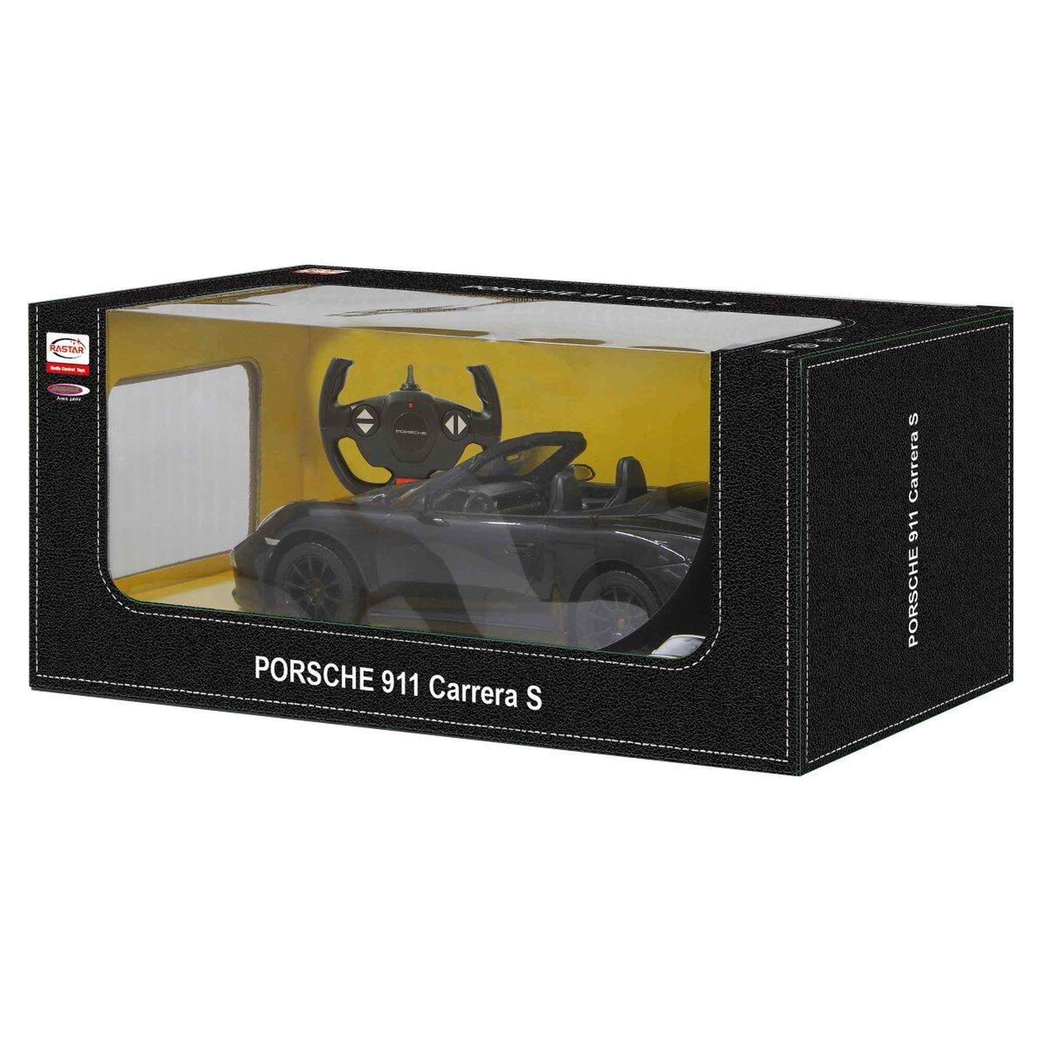 Voir la diapositive 2 : Jamara Voiture télécommandée porsche 911 carrera s 1:12 noir 2,4ghz