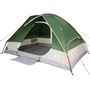 Voir la diapositive 5 : VIDAXL Tente de camping a dome 4 personnes vert impermeable