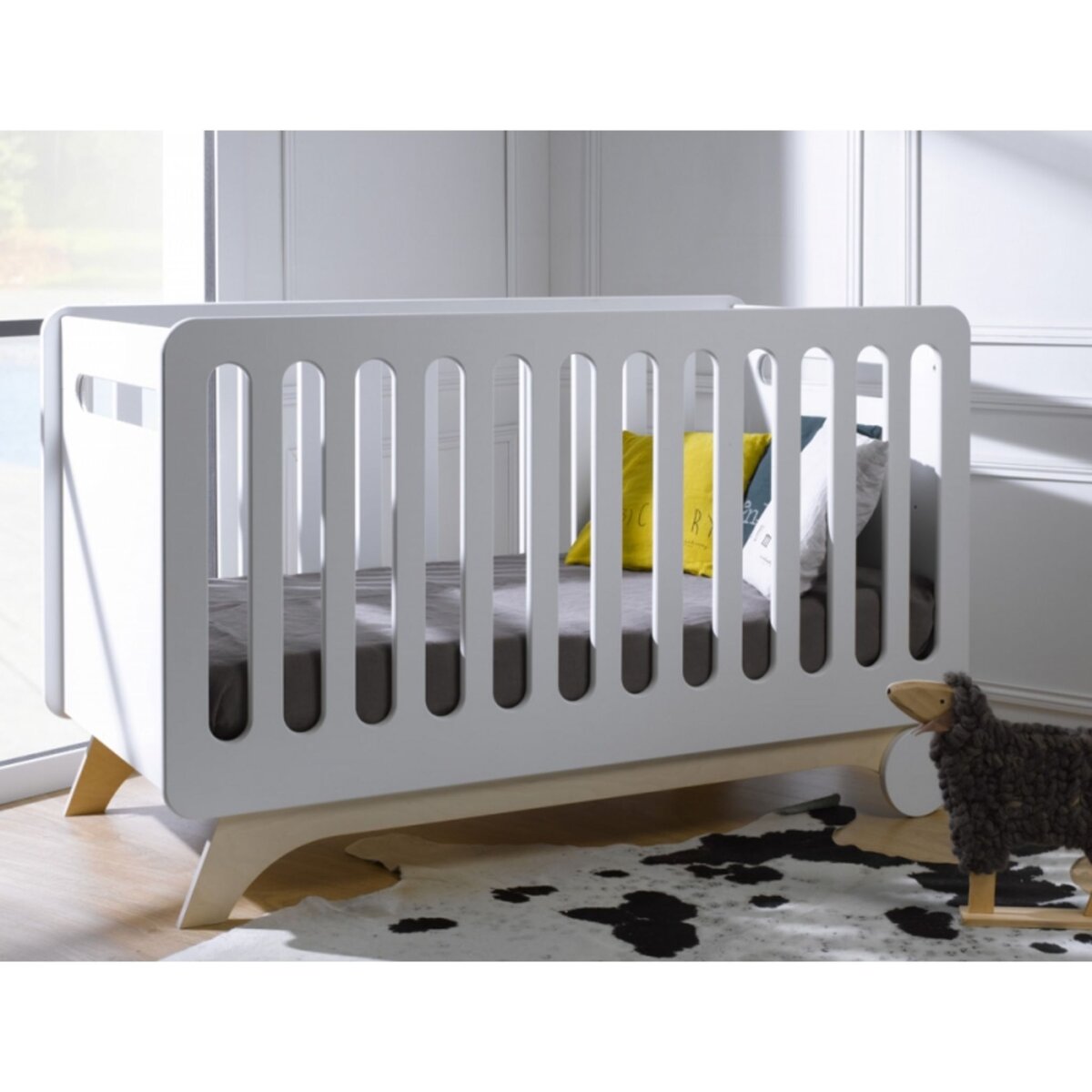 Bébé Provence Lit bébé 70 x 140 cm évolutif PRATIC 