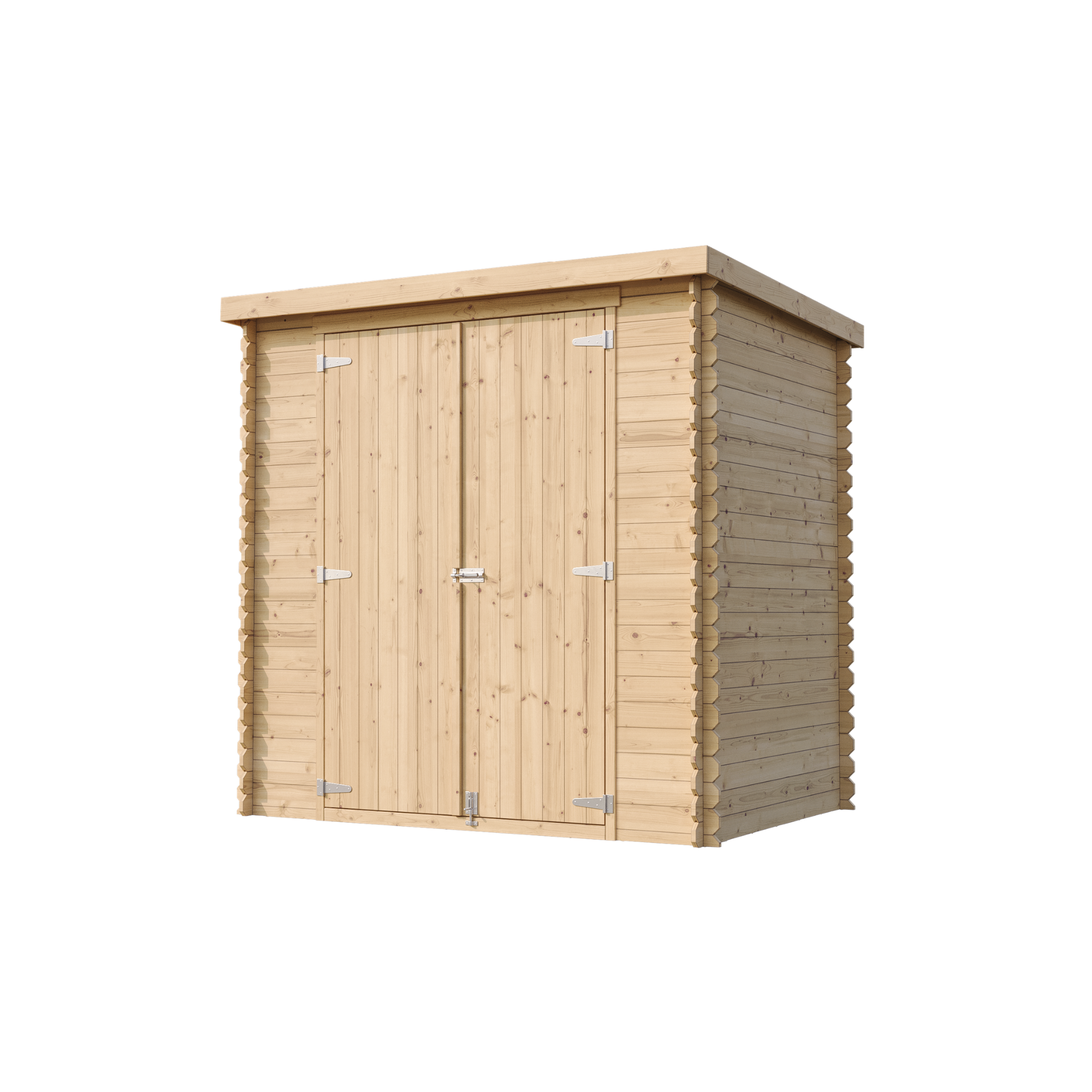 Voir la diapositive 3 : TIMBELA Abri de Jardin en Bois 2,2m² Cabanon de Jardin Extérieur pour Outils avec sol imprégné M311C1+M311G
