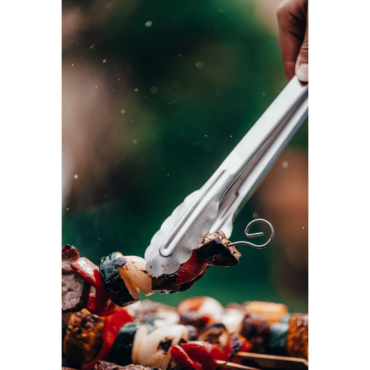 Fackelmann Ensemble de 2 Pinces multifonction inox 30 cm Fackelmann