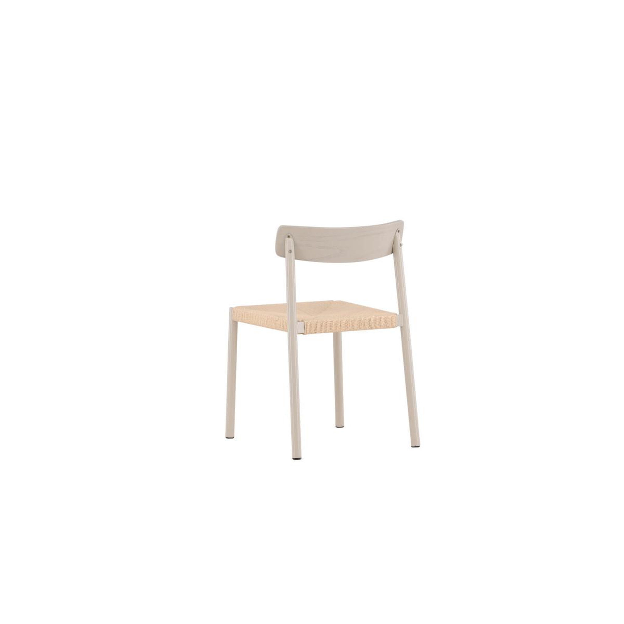 Voir la diapositive 5 : Paris Prix Chaise en rotin  malmon  79cm grège