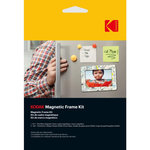 Kodak Papier photo instantané Cadre magnetique + 5 feuilles 180gsm