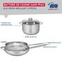 Voir la diapositive 2 : ELO Ensemble de 2 Poêles de cuisson 28 et 32 cm et 1 faitout 20 cm Elo Profi Brillant