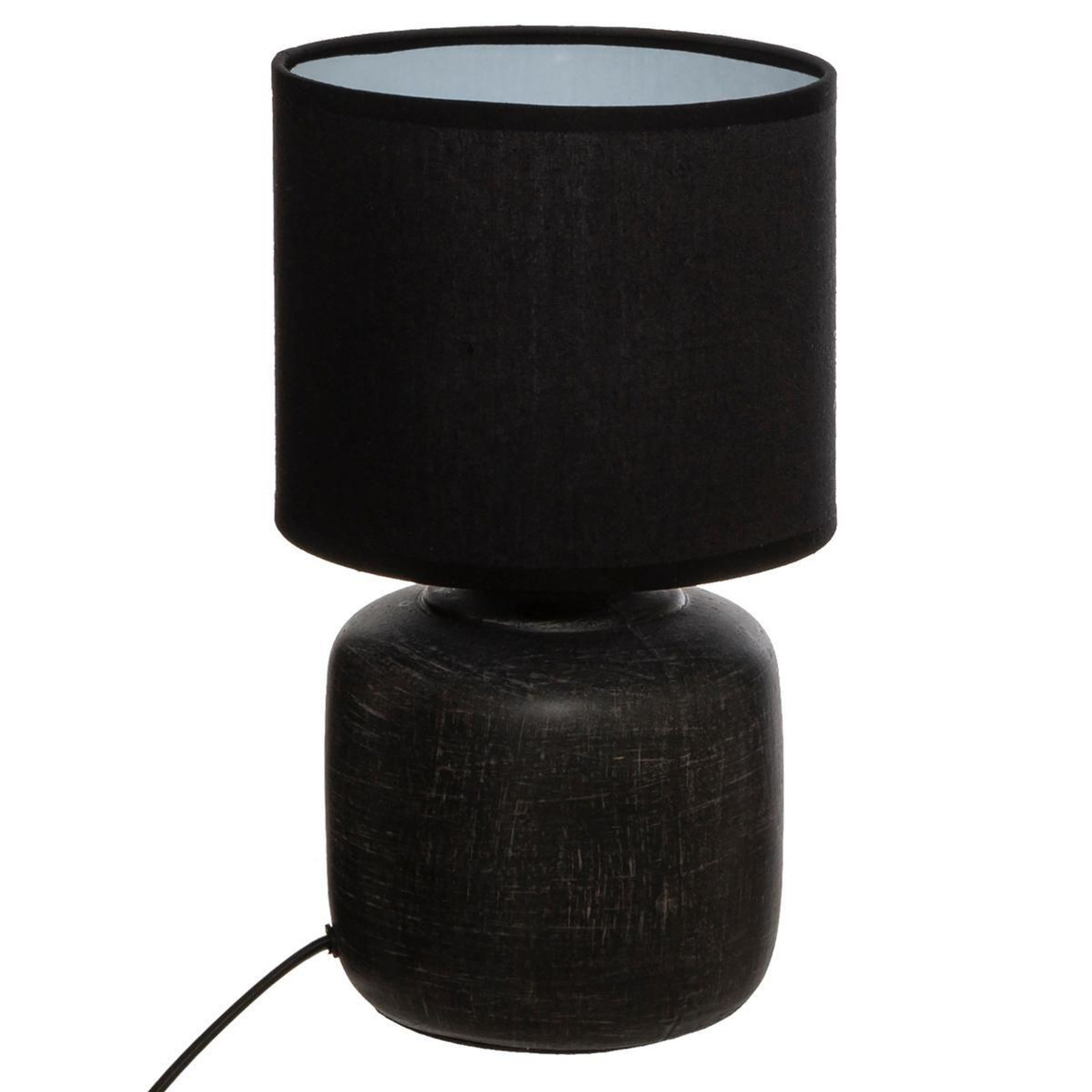 ATMOSPHERA Lampe à poser déco  salta  26cm noir