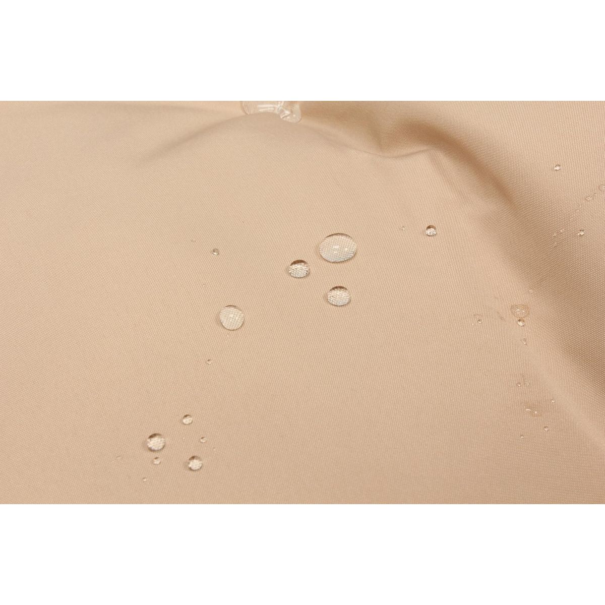 CONCEPT USINE Fauteuil œuf sur pied en résine beige effet rotin JANE