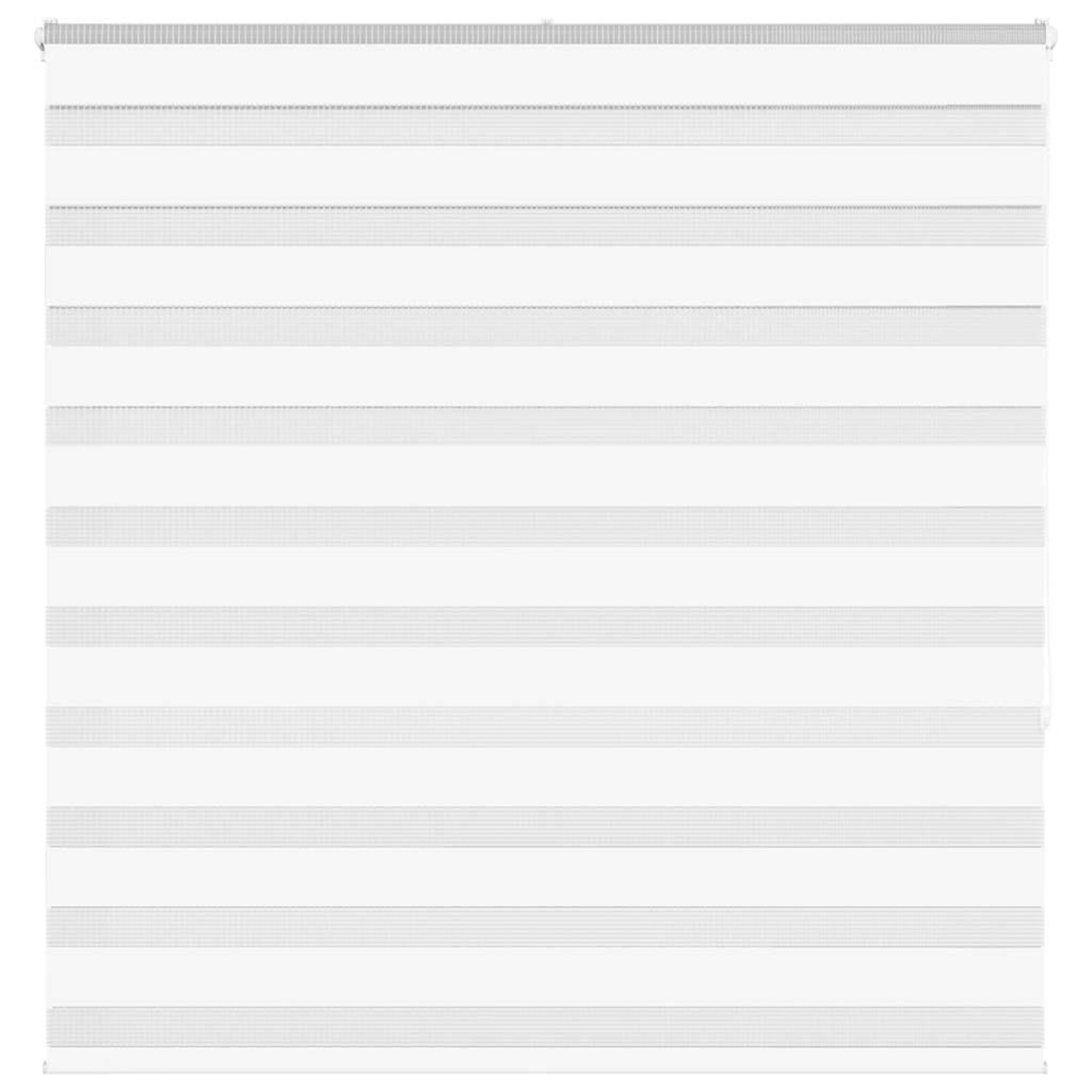 VIDAXL Store zebre blanc 150x150 cm largeur du tissu 145,9cm polyester