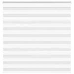 VIDAXL Store zebre blanc 150x150 cm largeur du tissu 145,9cm polyester