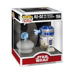 Funko Figurine Funko Pop Deluxe Star Wars R2 D2 and Princess Leia Hologram