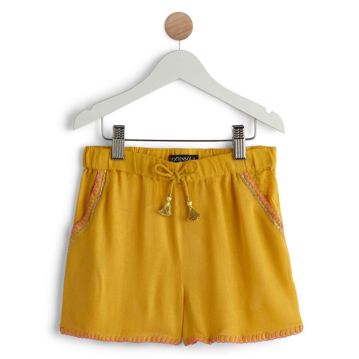 IN EXTENSO Short brodé fille