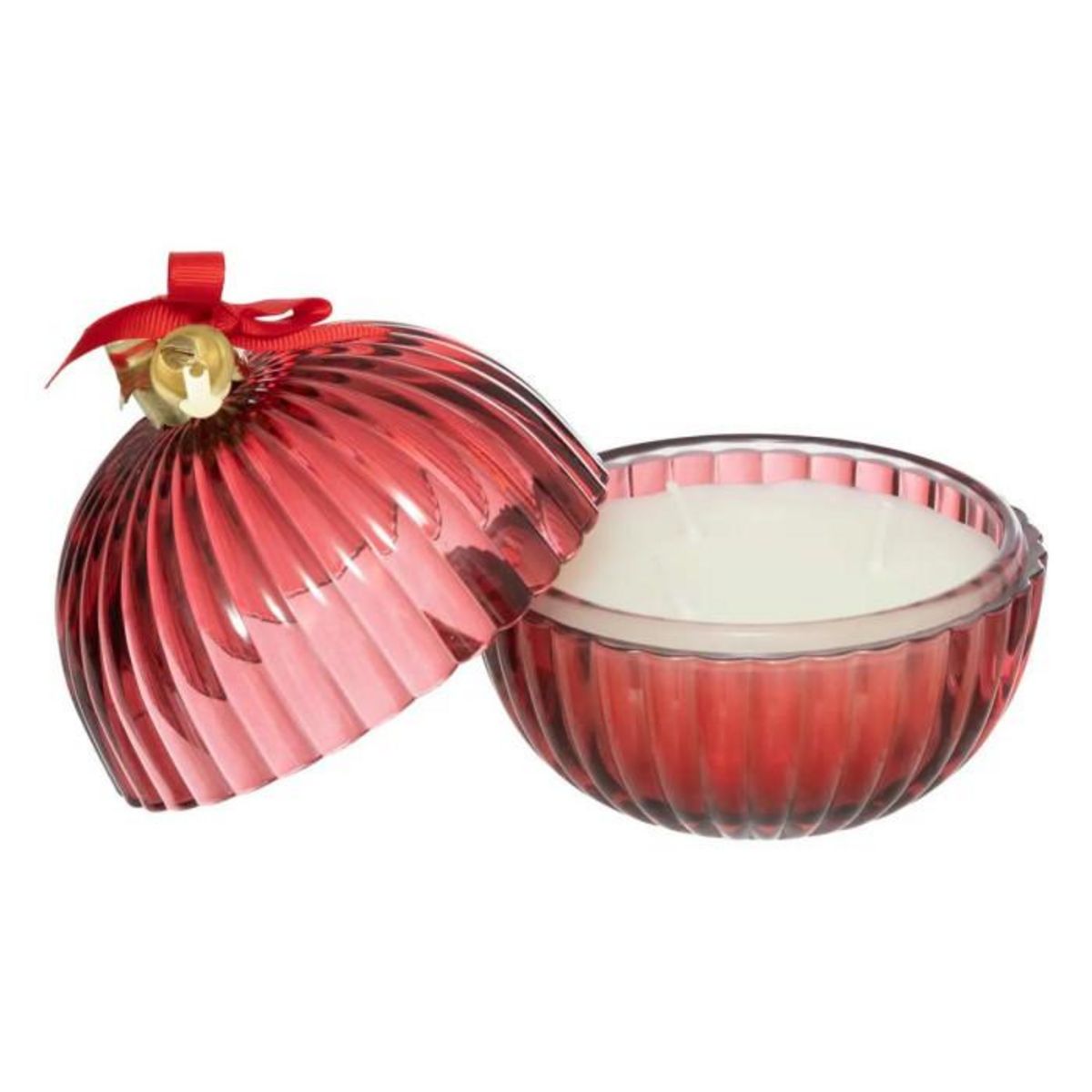ATMOSPHERA Bougie Parfumée  Boule de Noël  150g Baie