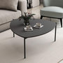 Voir la diapositive 2 : Habitat et Jardin Table basse en bois  Lenny  - 90 x 89 x 40 cm - Anthracite