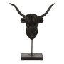Voir la diapositive 1 : Paris Prix Statuette Déco sur Pied  Buffle  36cm Noir