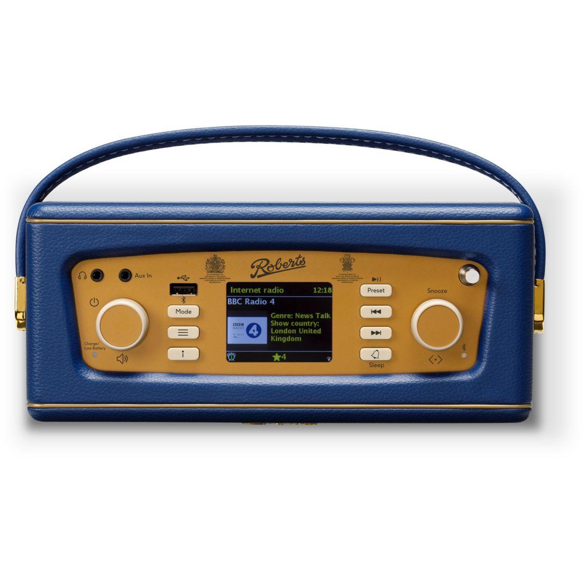 Voir la diapositive 4 : ROBERTS Radio internet REVIVAL ISTREAM3L BLEU MINUIT