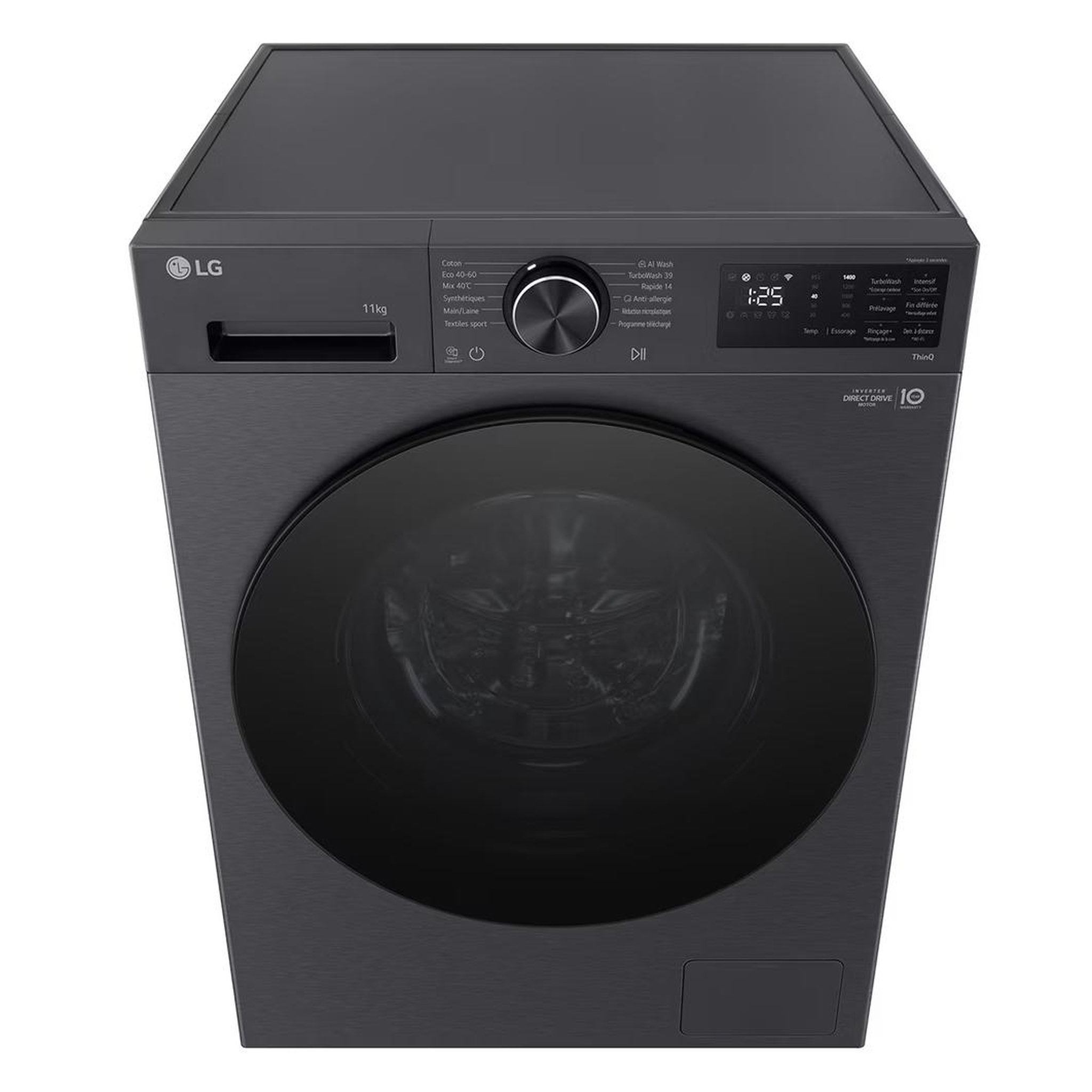 Voir la diapositive 4 : LG Lave-linge frontal 11kg 1400 tours/min - f14x56bmst