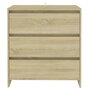 Voir la diapositive 3 : VIDAXL Buffet Chene sonoma 70x41x75 cm Bois d'ingenierie